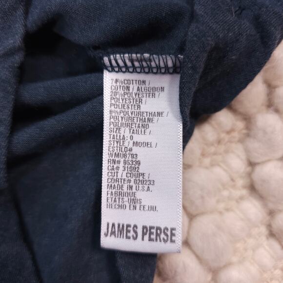 James Perse Deep V Bodycon Dress Deep Teal Green Sz 0 - Picture 7 of 8